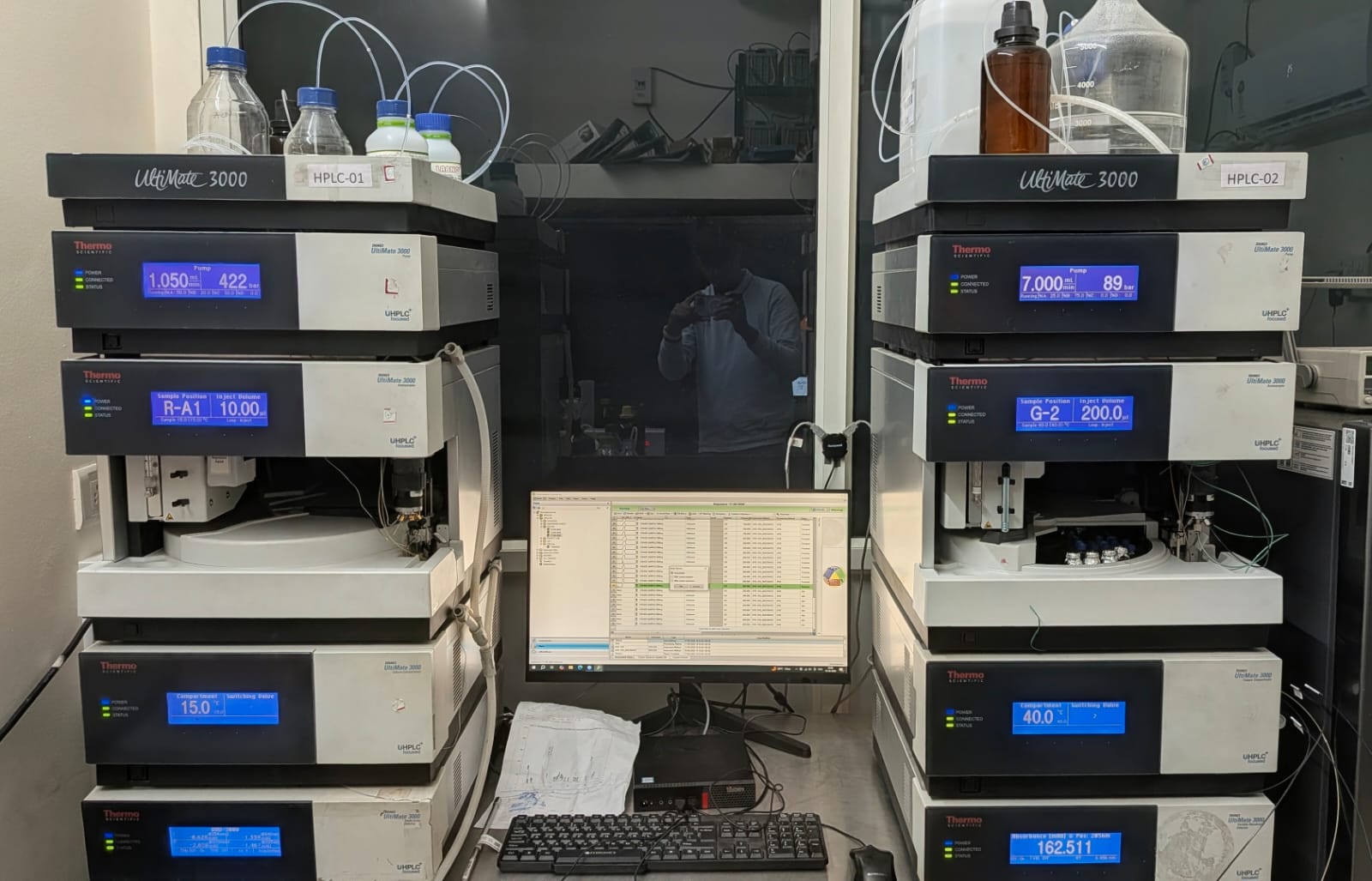Yash ChromTec HPLC analytical laboratory setup